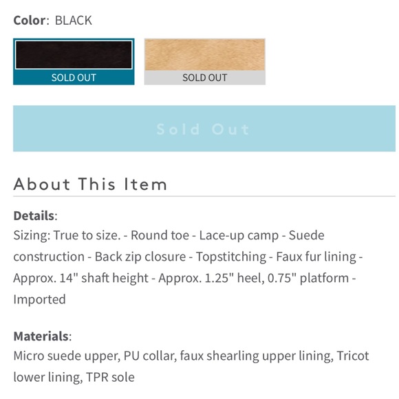 Steve Madden Yumi Faux Fur Lining Boot - 7 - - Picture 8 of 9